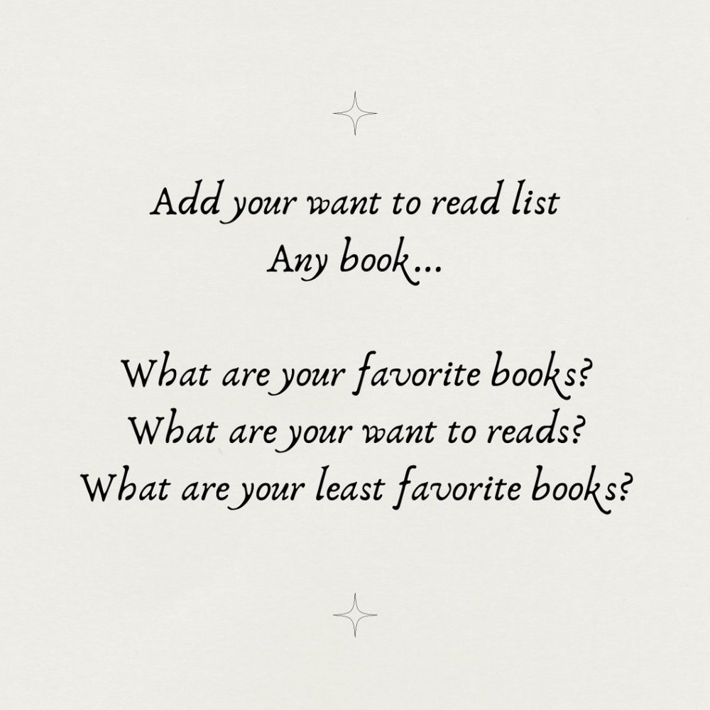 Like to be Added to my Show List - Want to Read List - Show List